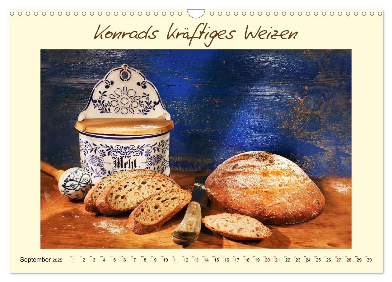 Bild: 9783435237135 | Mein liebstes Brot (Wandkalender 2025 DIN A3 quer), CALVENDO...