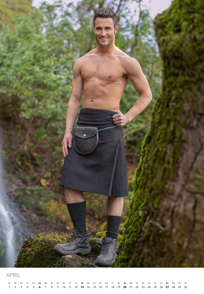 Bild: 9783966648448 | Men in Kilts Kalender 2025 | Schottlands stärkste Kerle. | Kalender