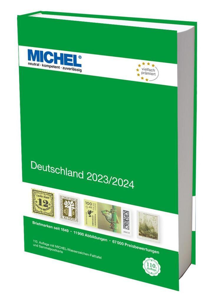 Cover: 9783954024438 | Deutschland 2023/2024 | MICHEL-Redaktion | Buch | 1184 S. | Deutsch