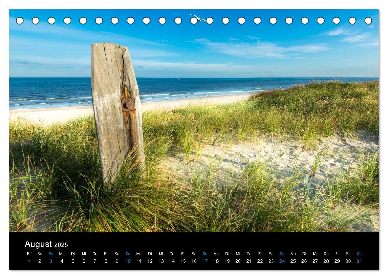 Bild: 9783435474202 | Grüße aus Texel (Tischkalender 2025 DIN A5 quer), CALVENDO...