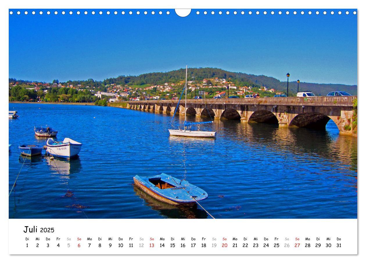 Bild: 9783435193295 | Jakobsweg - Camino Ingles (Wandkalender 2025 DIN A3 quer), CALVENDO...