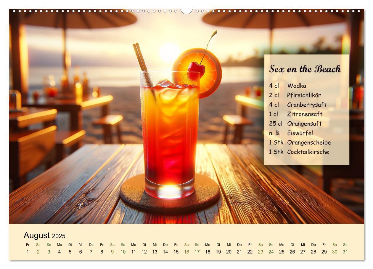 Bild: 9783383777660 | Cocktail-Klassiker (Wandkalender 2025 DIN A2 quer), CALVENDO...