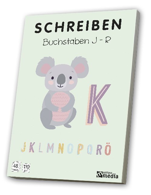 Cover: 4019393986491 | Schreiben - Buchstaben J-R | Schreib- und Rechenheft | Broschüre