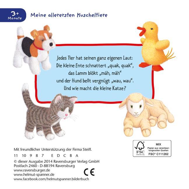 Bild: 9783473434534 | Miau, miau! - Wie machen die Tiere? | Ab 9 Monate | Helmut Spanner