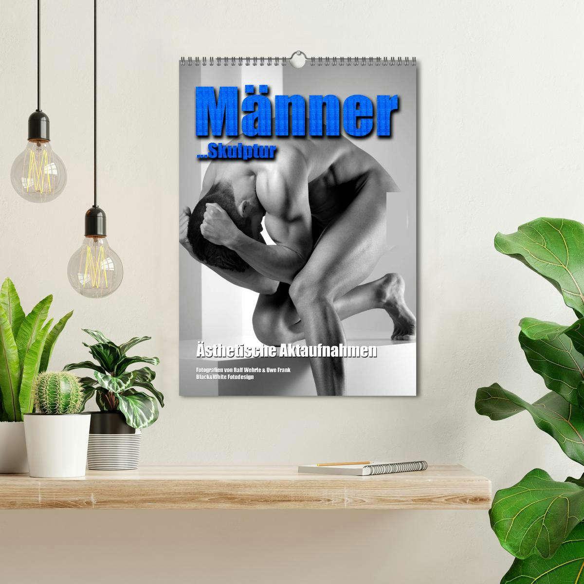 Bild: 9783435951765 | Männer... Skulptur (Wandkalender 2025 DIN A3 hoch), CALVENDO...