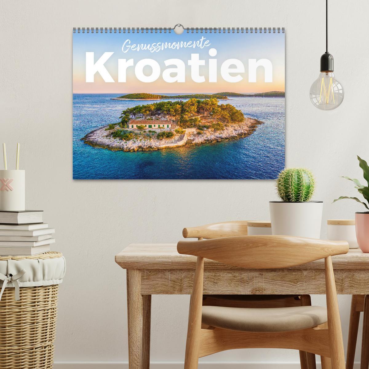 Bild: 9783383918018 | Genussmomente Kroatien (Wandkalender 2025 DIN A3 quer), CALVENDO...