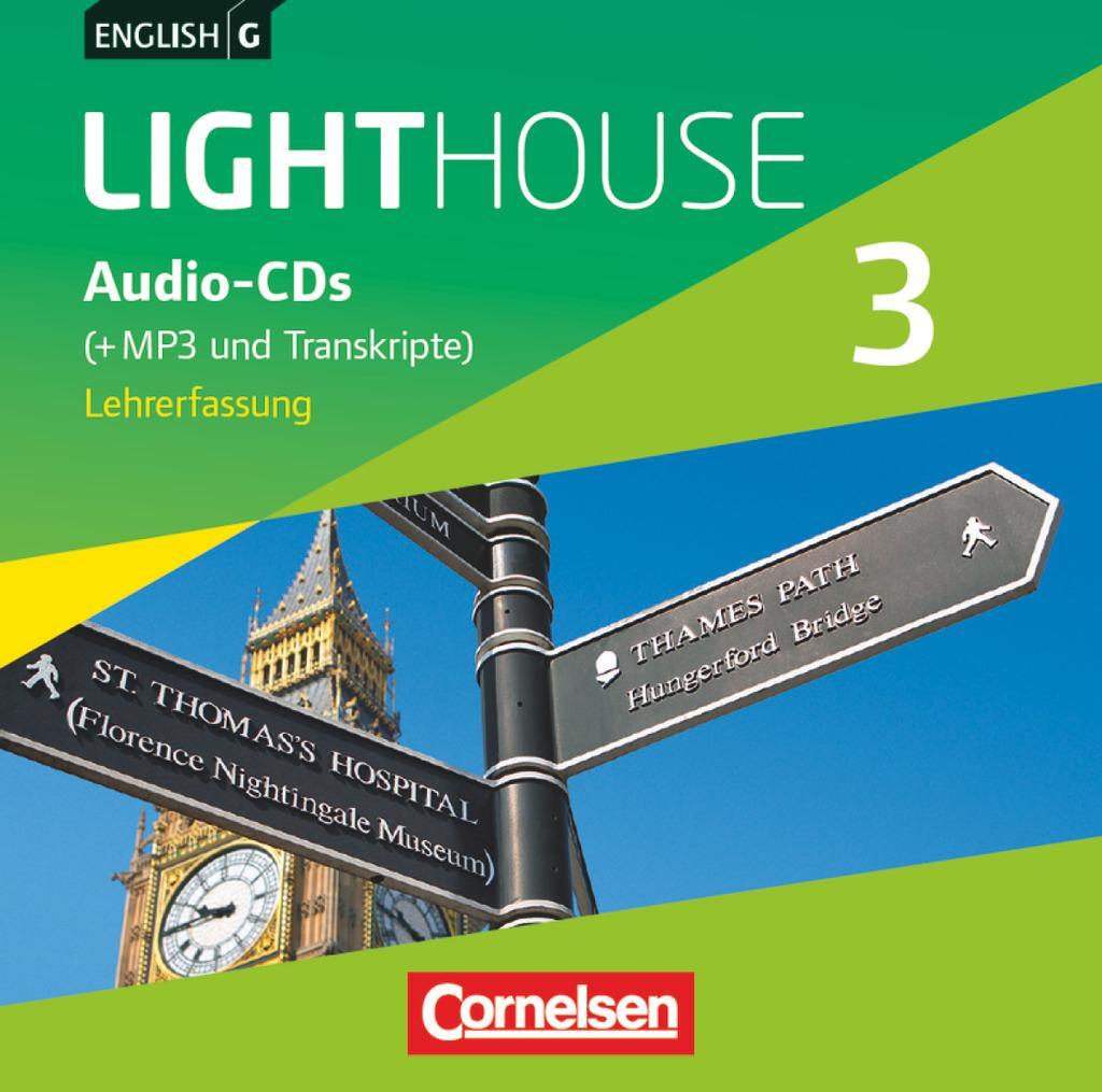 Cover: 9783060327324 | English G LIGHTHOUSE 3: 7. Schuljahr. CDs. Allgemeine Ausgabe....