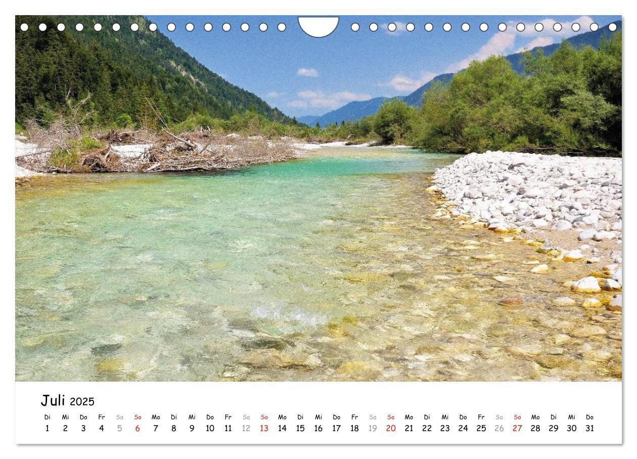 Bild: 9783435574247 | Wunderschönes Isartal 2025 (Wandkalender 2025 DIN A4 quer),...