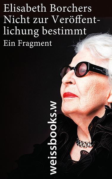 Cover: 9783863371036 | Nicht zur Veröffentlichung bestimmt | Ein Fragment | Borchers | Buch