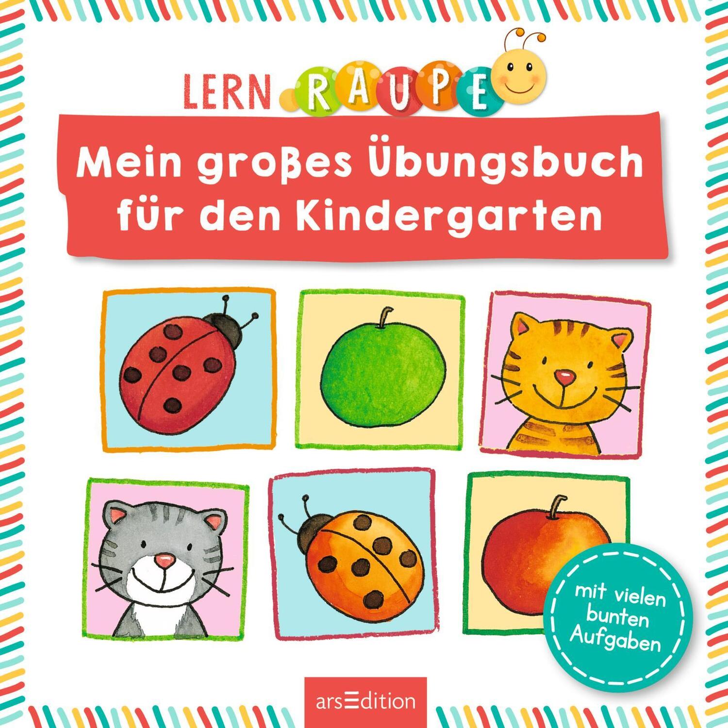 Bild: 9783845841748 | Lernraupe - Mein großes Übungsbuch für den Kindergarten | Taschenbuch