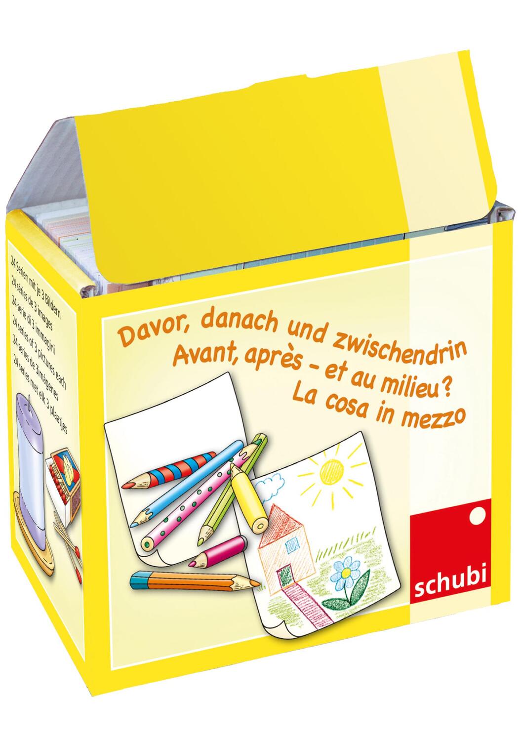 Cover: 4006810120705 | Davor, danach und zwischendrin 1. Bilderbox | Ursula Thüler | Deutsch