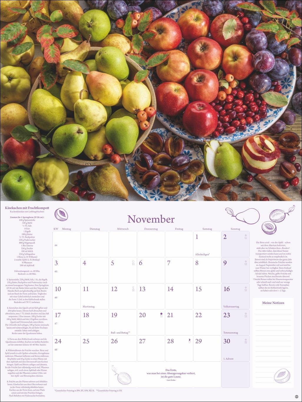 Bild: 9783756405008 | Küchenkalender Broschur XL 2025 | Heye | Kalender | 28 S. | Deutsch