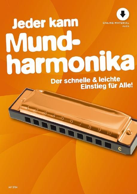 Cover: 9783795789534 | Jeder kann Mundharmonika | Uwe Bye | Broschüre | Jeder kann | 44 S.