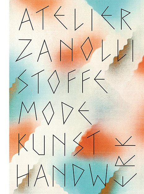 Cover: 9783039420810 | Atelier Zanolli | Stoffe, Mode, Kunsthandwerk. 1905-1939 | Taschenbuch