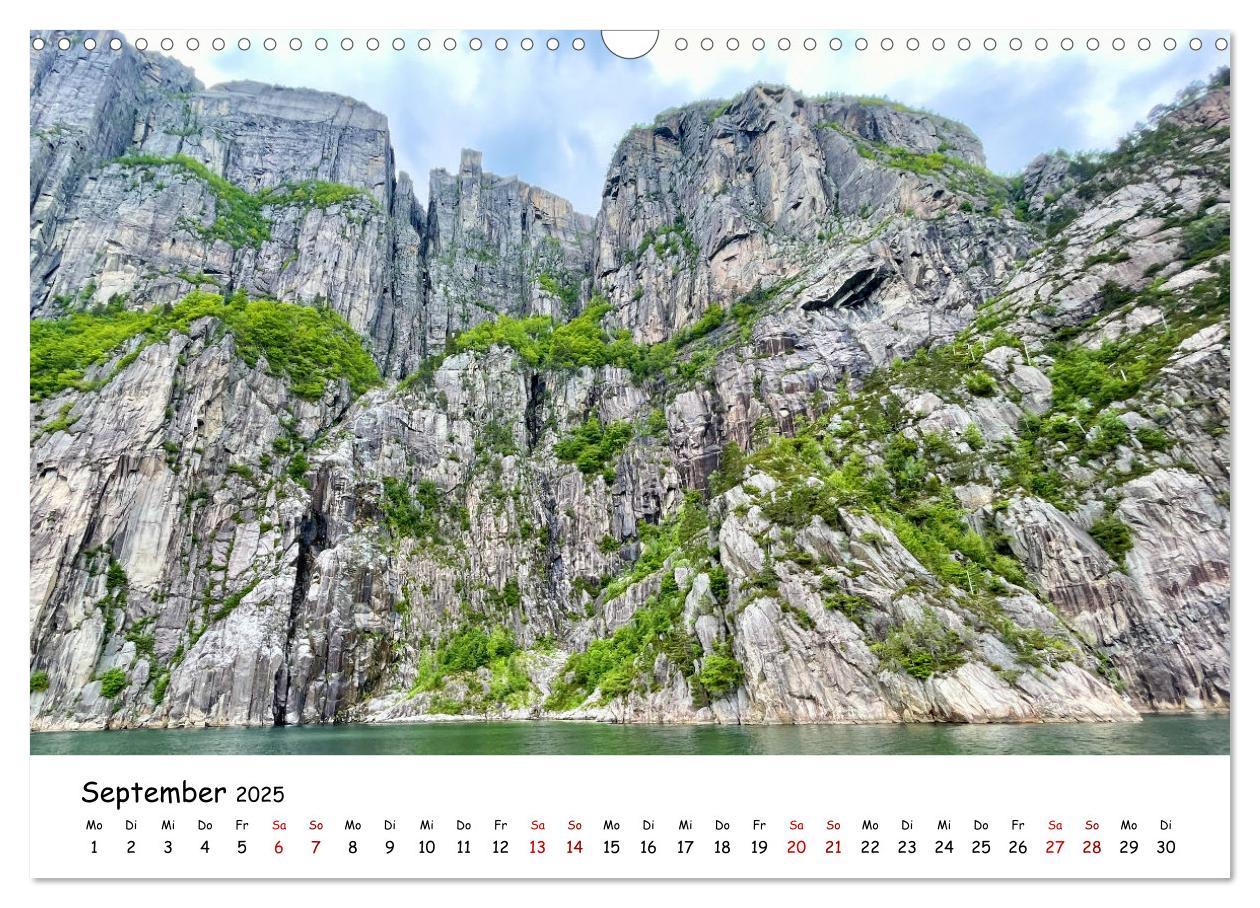 Bild: 9783383930287 | Norwegens wunderschöne Fjorde (Wandkalender 2025 DIN A3 quer),...