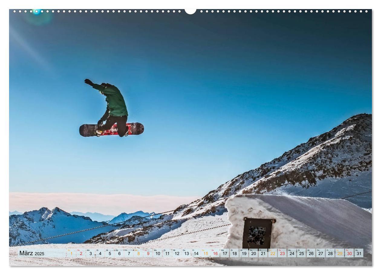 Bild: 9783435365142 | Snowboard - so cool (hochwertiger Premium Wandkalender 2025 DIN A2...