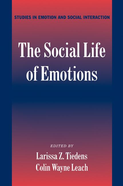 Cover: 9780521535298 | The Social Life of Emotions | Larissa Tiedens (u. a.) | Taschenbuch