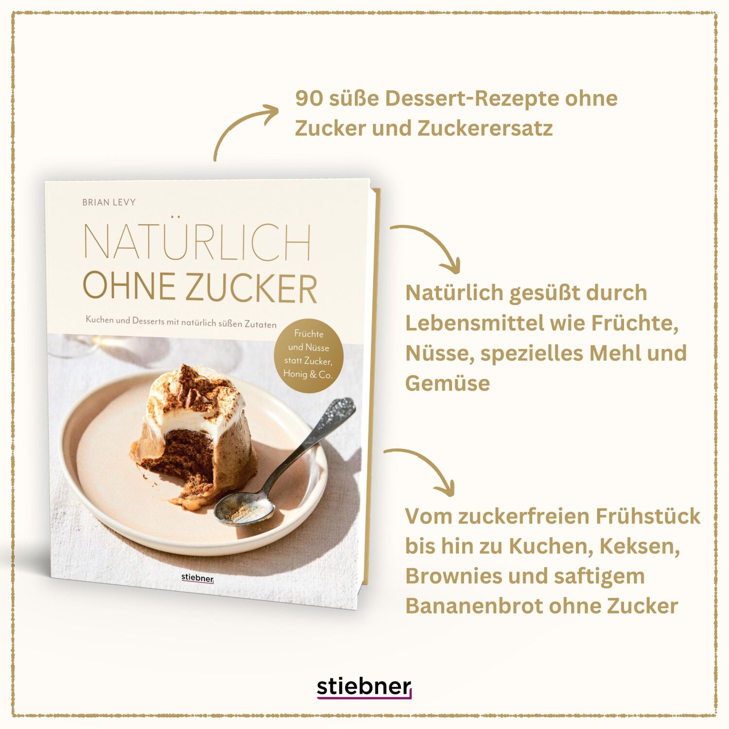 Bild: 9783830710738 | Natürlich ohne Zucker | Brian Levy | Buch | 248 S. | Deutsch | 2024