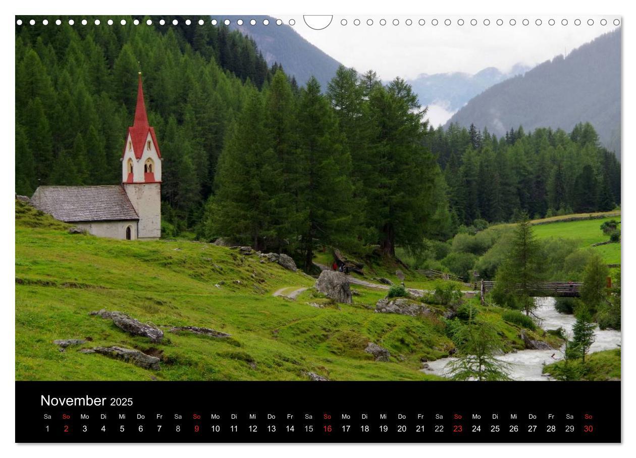 Bild: 9783435685905 | Im Tauferer Ahrntal in Südtirol (Wandkalender 2025 DIN A3 quer),...