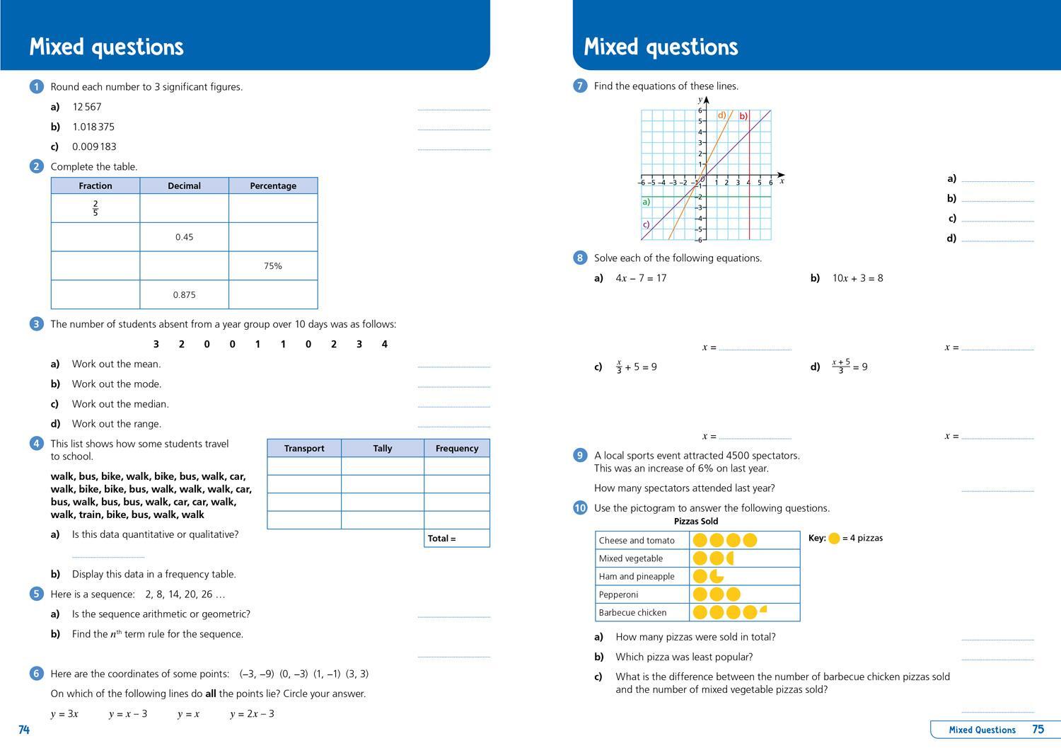 Bild: 9780008598655 | KS3 Maths Year 8: Organise and retrieve your knowledge | Collins KS3