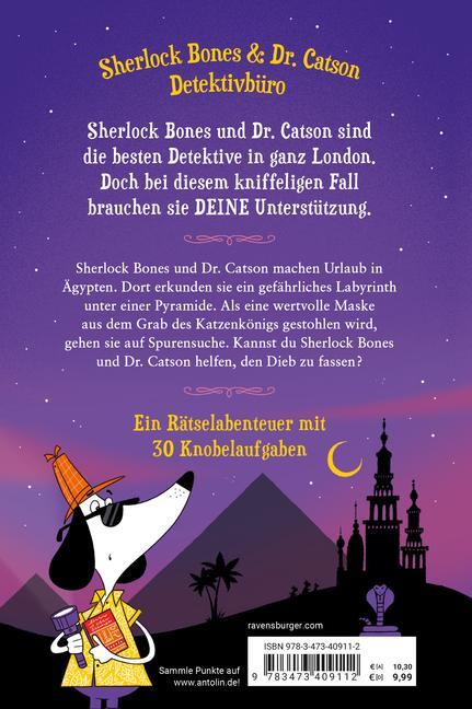 Bild: 9783473409112 | Meisterdetektiv Sherlock Bones. Ein spannender Rätselkrimi zum...