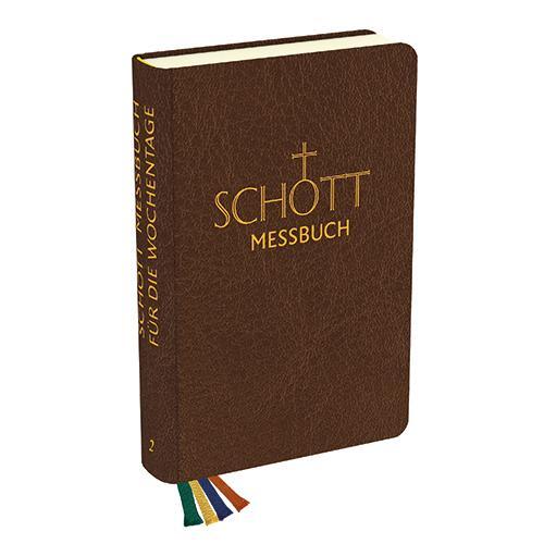 Cover: 9783451382413 | SCHOTT Messbuch - Für die Wochentage - Band 2: Jahreskreis 1.-17....