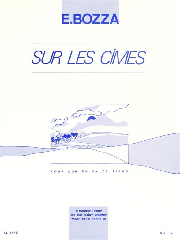 Cover: 9790046228117 | On The Summits | Eugène Bozza | Buch | Alphonse Leduc