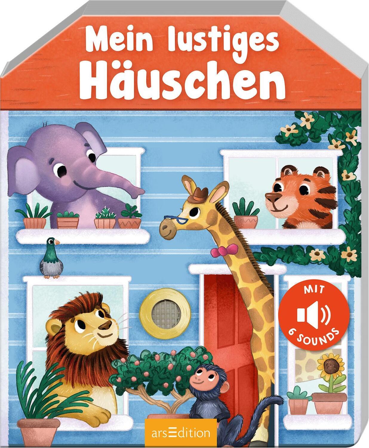 Cover: 9783845851006 | Mein lustiges Häuschen | Formgestanztes Soundbuch mit 6 Sounds | Buch