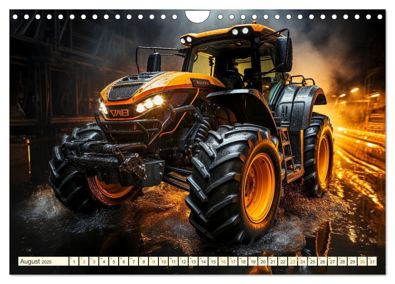 Bild: 9783383856358 | Traktor Fantasien (Wandkalender 2025 DIN A4 quer), CALVENDO...