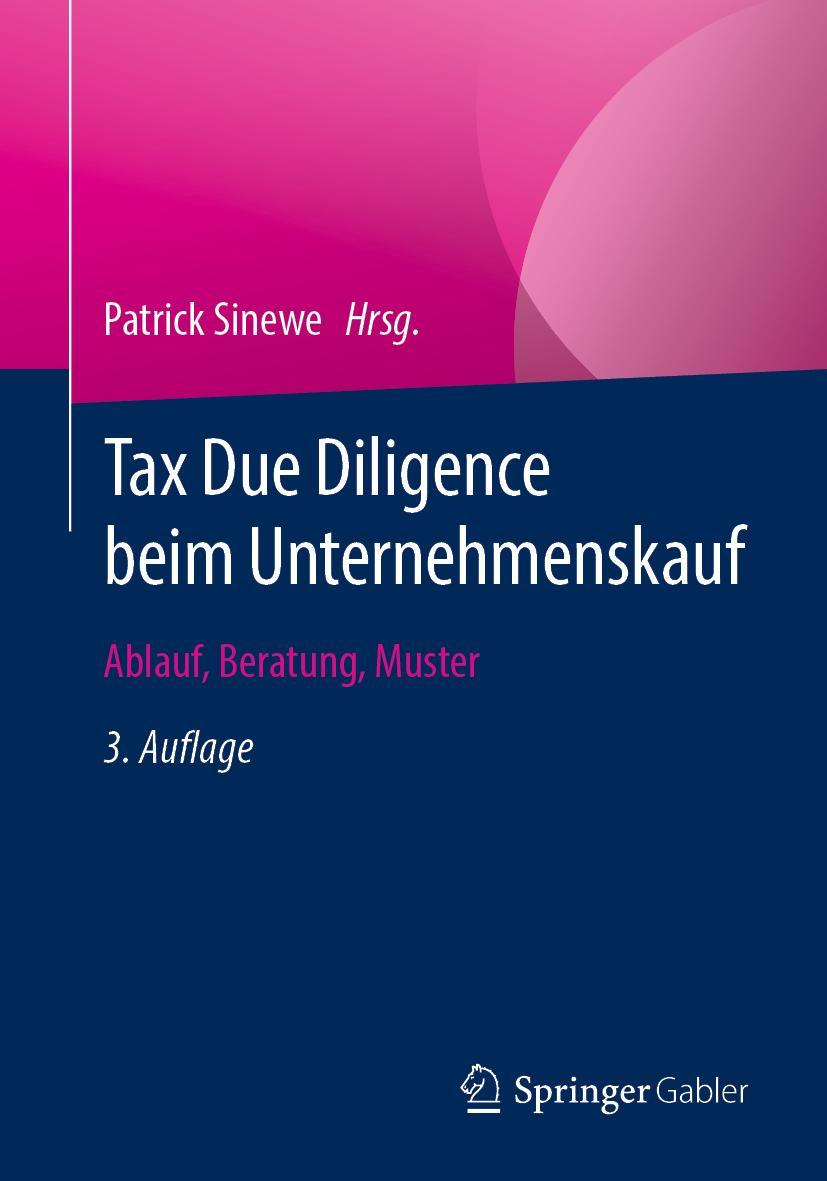 Cover: 9783658388188 | Tax Due Diligence beim Unternehmenskauf | Ablauf, Beratung, Muster