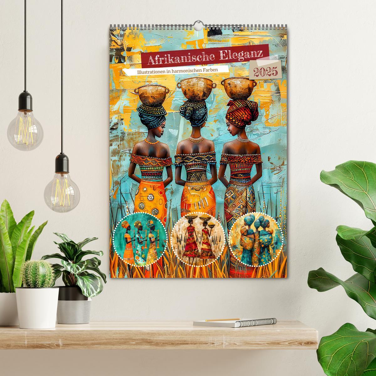 Bild: 9783457194041 | Afrikanische Eleganz - Illustrationen in harmonischen Farben...