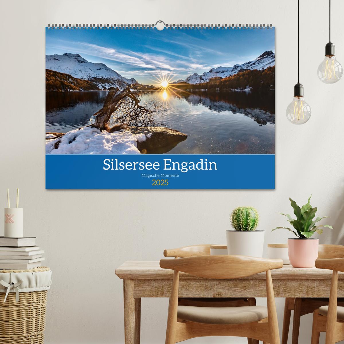 Bild: 9783383912238 | Silsersee Engadin (Wandkalender 2025 DIN A2 quer), CALVENDO...