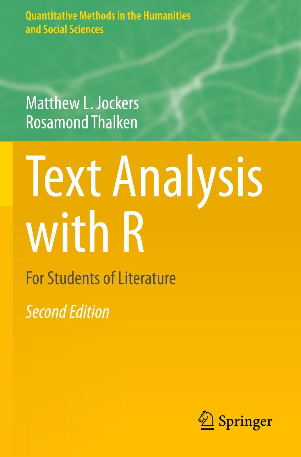 Cover: 9783030396459 | Text Analysis with R | For Students of Literature | Thalken (u. a.)