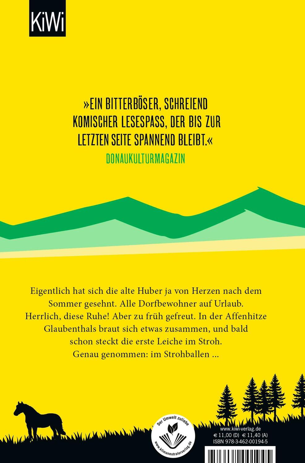 Rückseite: 9783462001945 | Helga räumt auf | Frau Huber ermittelt. Der zweite Fall | Thomas Raab