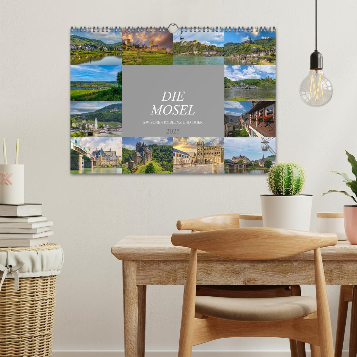 Bild: 9783383953514 | Die Mosel zwischen Koblenz und Trier (Wandkalender 2025 DIN A3...