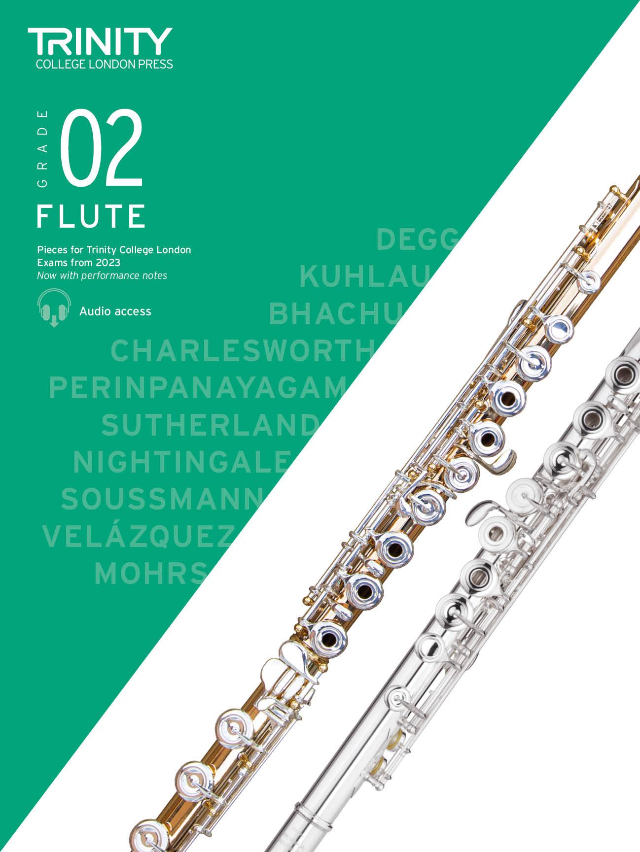 Cover: 9780857369611 | Trinity College London Flute Exam Pieces from 2023: Grade 2 | London