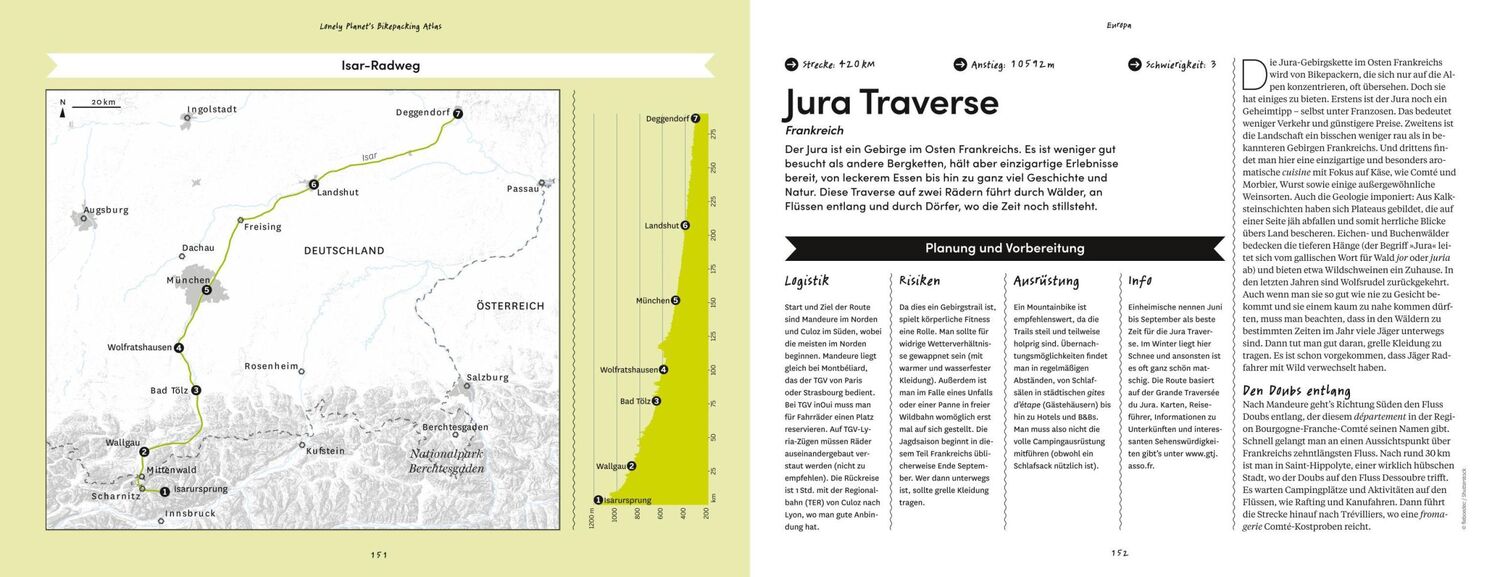 Bild: 9783846409916 | Lonely Planet's Bikepacking Atlas | Buch | 304 S. | Deutsch | 2023