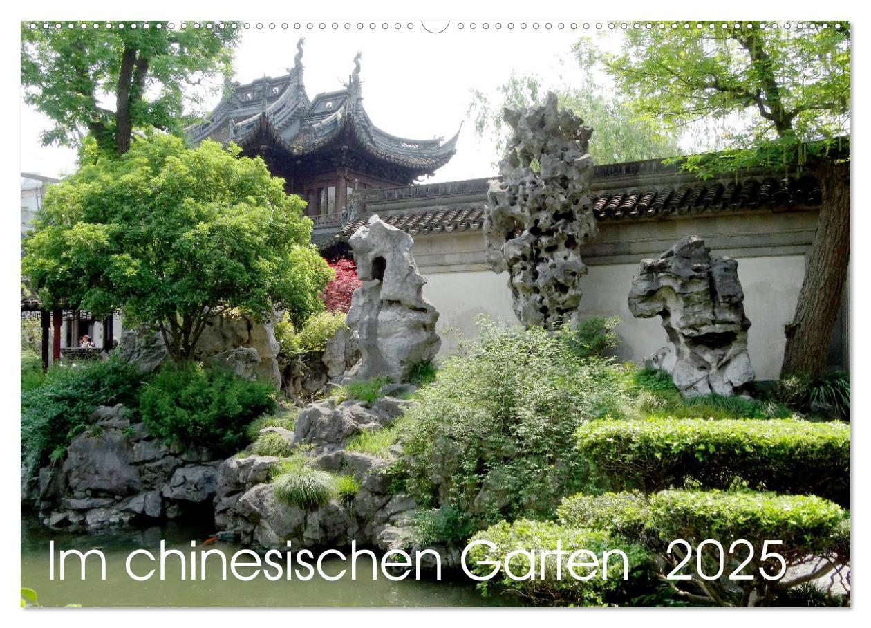 Cover: 9783435335541 | Im chinesischen Garten (Wandkalender 2025 DIN A2 quer), CALVENDO...