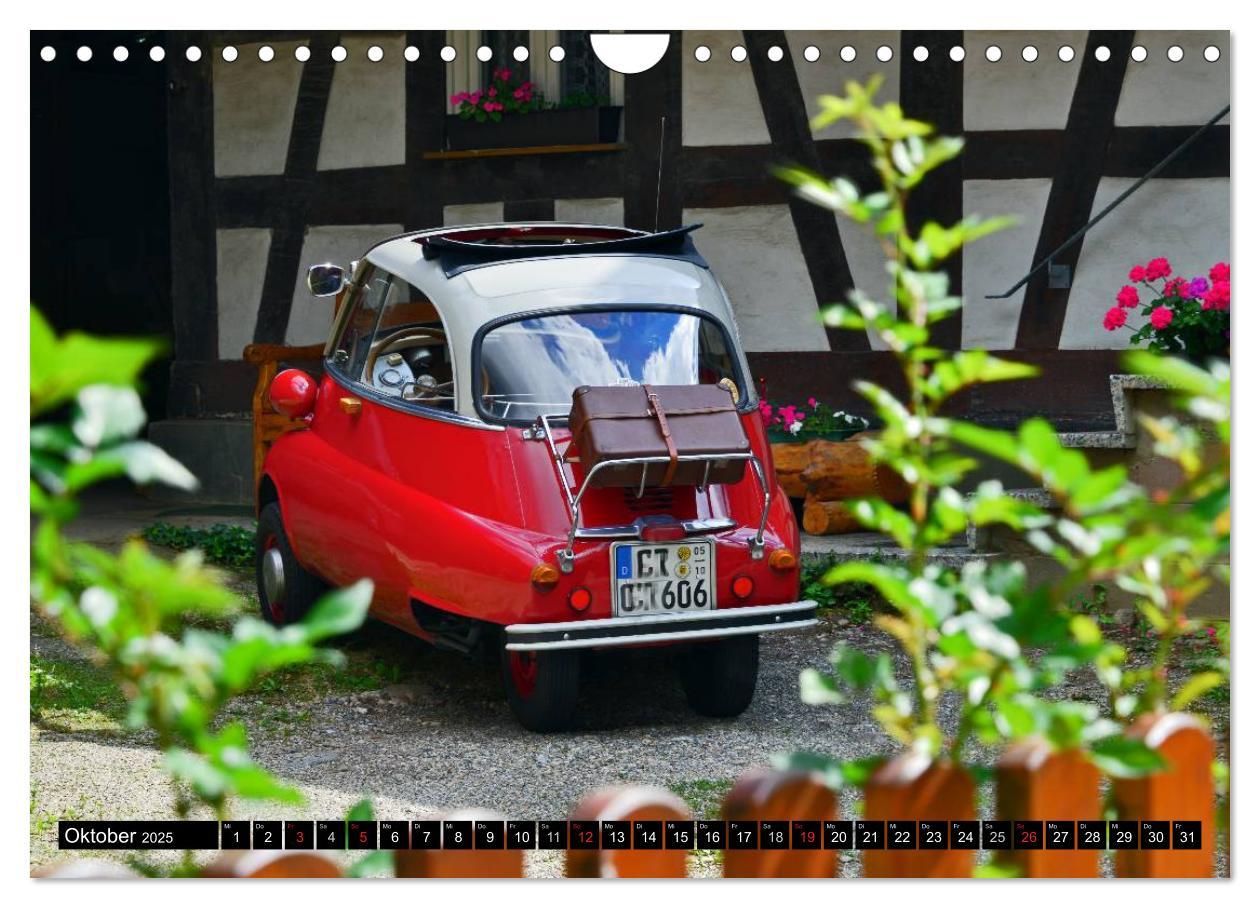 Bild: 9783435698394 | BMW Isetta - Die Knutschkugel (Wandkalender 2025 DIN A4 quer),...