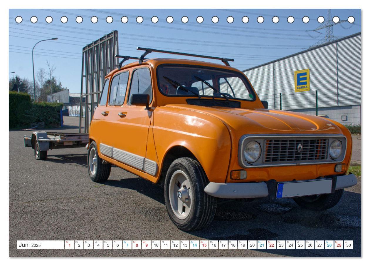 Bild: 9783383894312 | Renault 4 - Kultfahrzeug und Wegbegleiter (Tischkalender 2025 DIN...