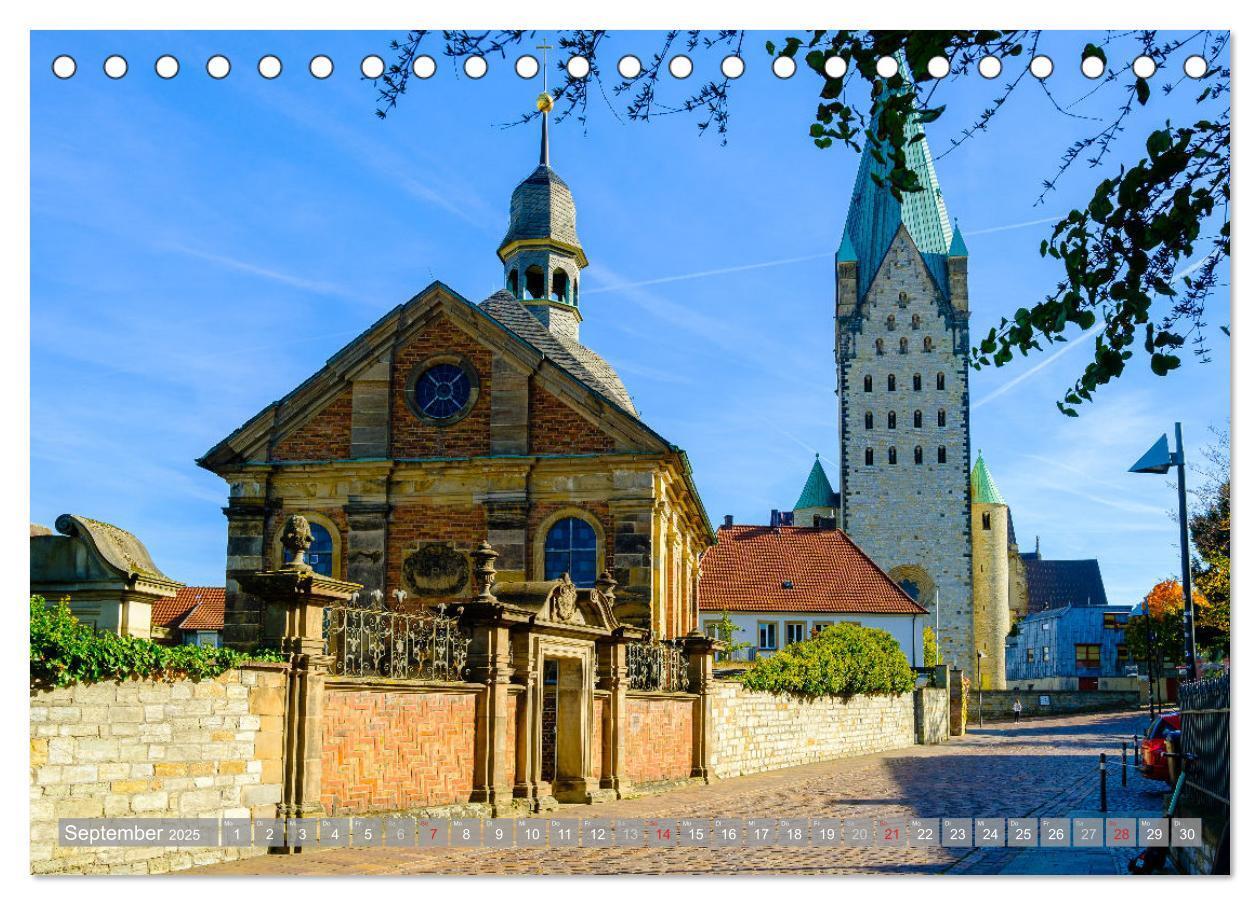 Bild: 9783435499793 | Ein Blick auf Paderborn (Tischkalender 2025 DIN A5 quer), CALVENDO...