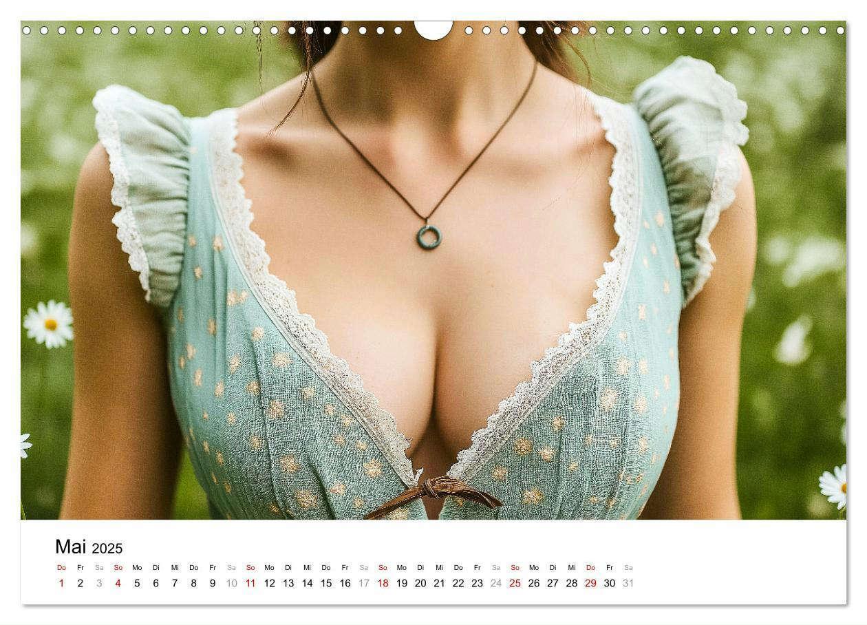 Bild: 9783457208113 | Dirndl Dekollete Kalender ¿ Traditionelle Tracht und bayerische...