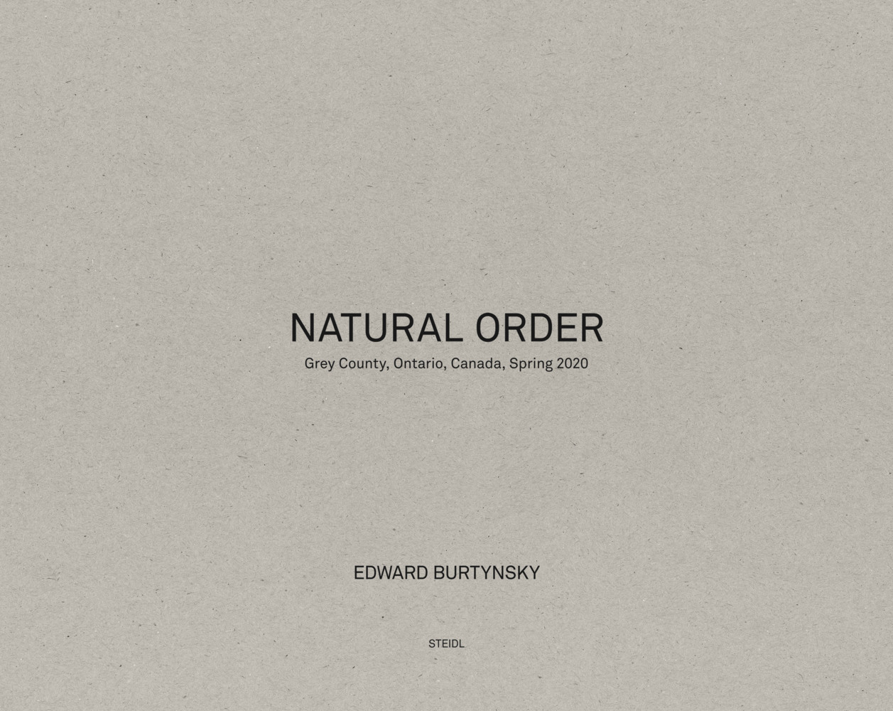 Cover: 9783958298699 | Natural Order | Edward Burtynsky | Buch | In Schuber | 64 S. | 2020