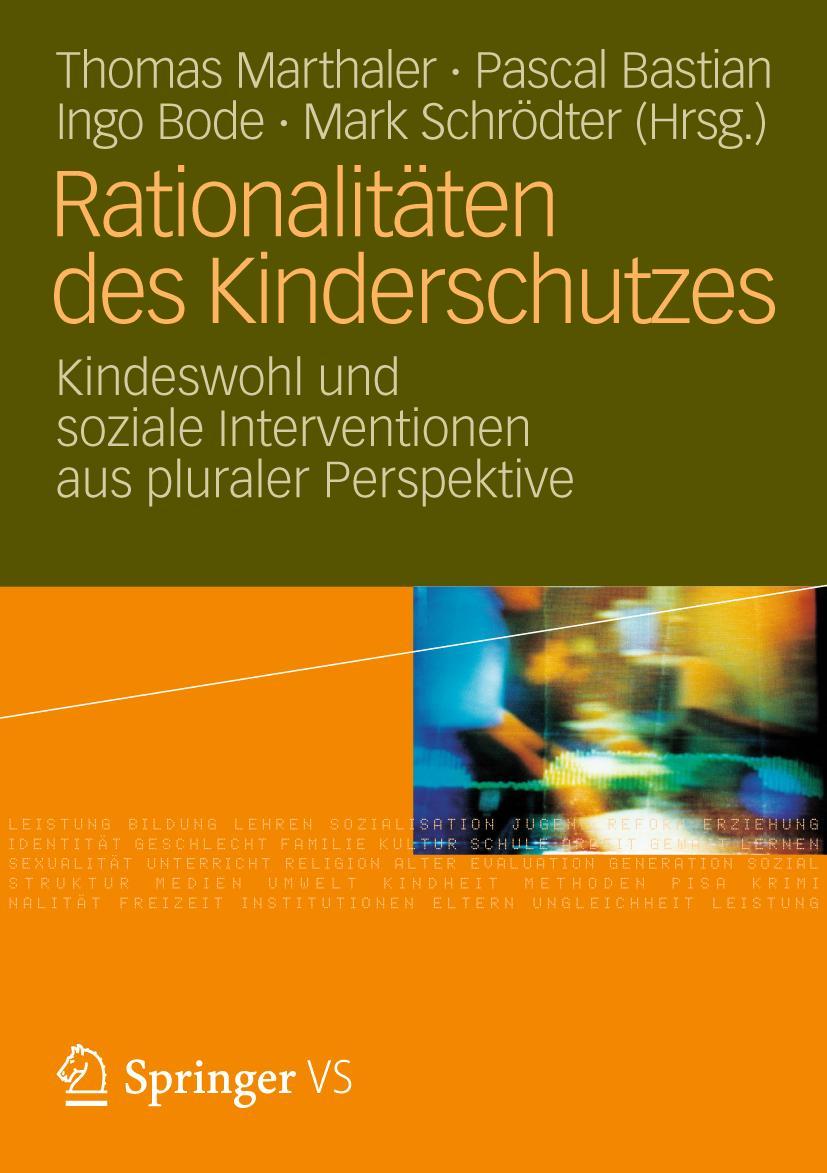 Cover: 9783531186238 | Rationalitäten des Kinderschutzes | Thomas Marthaler (u. a.) | Buch