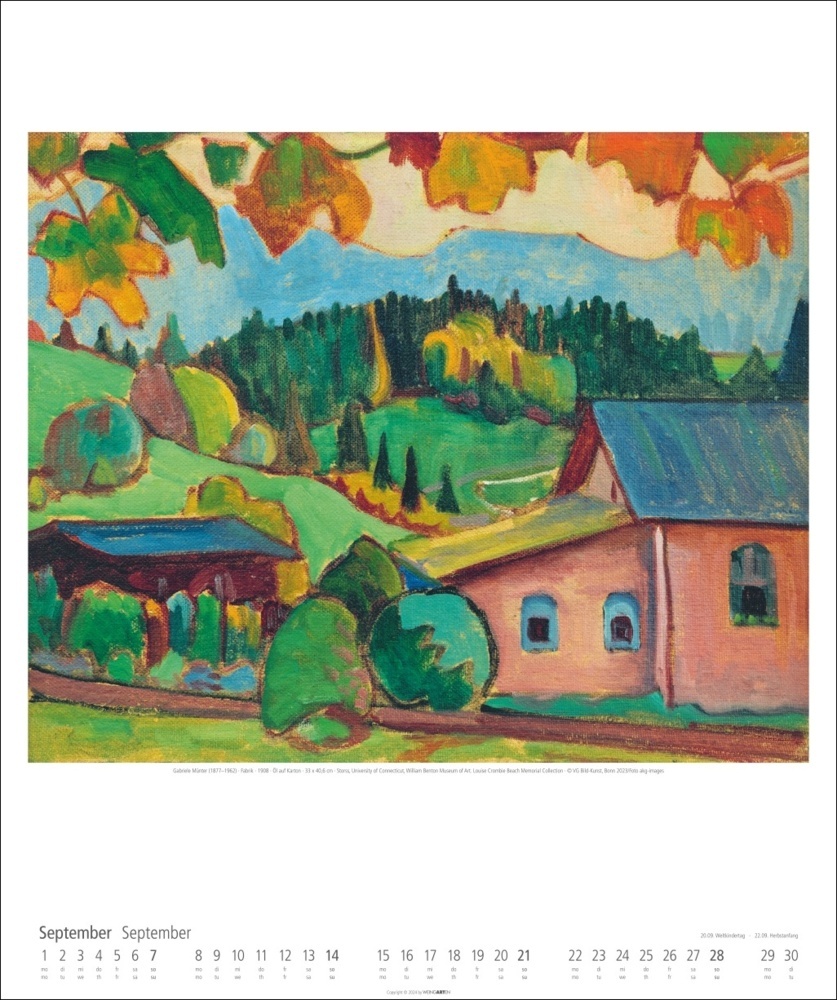 Bild: 9783839900192 | Gabriele Münter Kalender 2025 | Gabriele Münter | Kalender | 14 S.