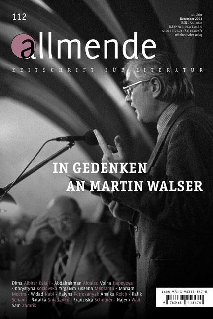 Cover: 9783963118951 | Allmende 112 - Zeitschrift für Literatur | Matthias Walz (u. a.)