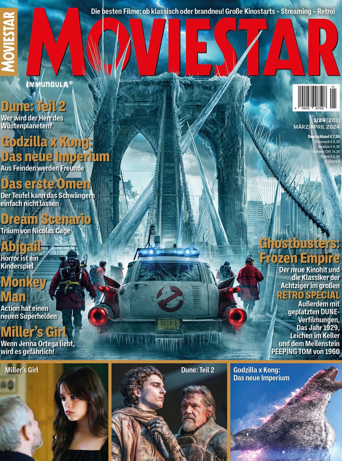 Cover: 9783959365086 | MOVIESTAR Ausgabe März/April 2024 (#203) | Björn Sülter (u. a.) | 2024