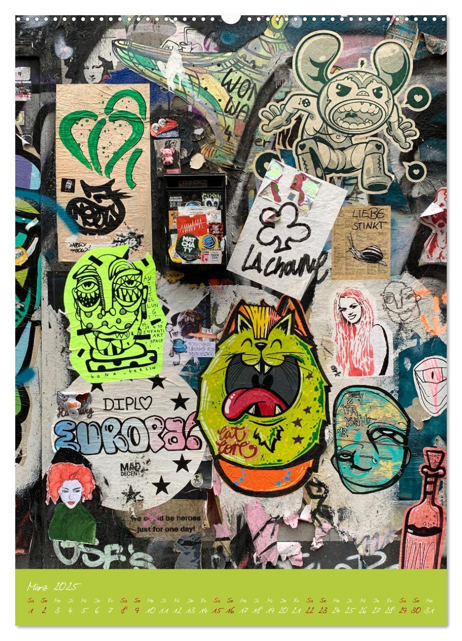 Bild: 9783435933877 | LOVE HAMBURG - STREET ART (Wandkalender 2025 DIN A2 hoch), CALVENDO...