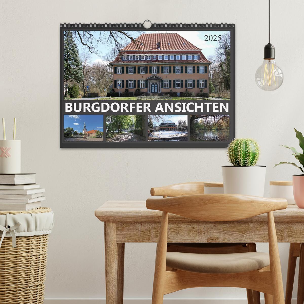 Bild: 9783435692996 | BURGDORFER ANSICHTEN (Wandkalender 2025 DIN A3 quer), CALVENDO...