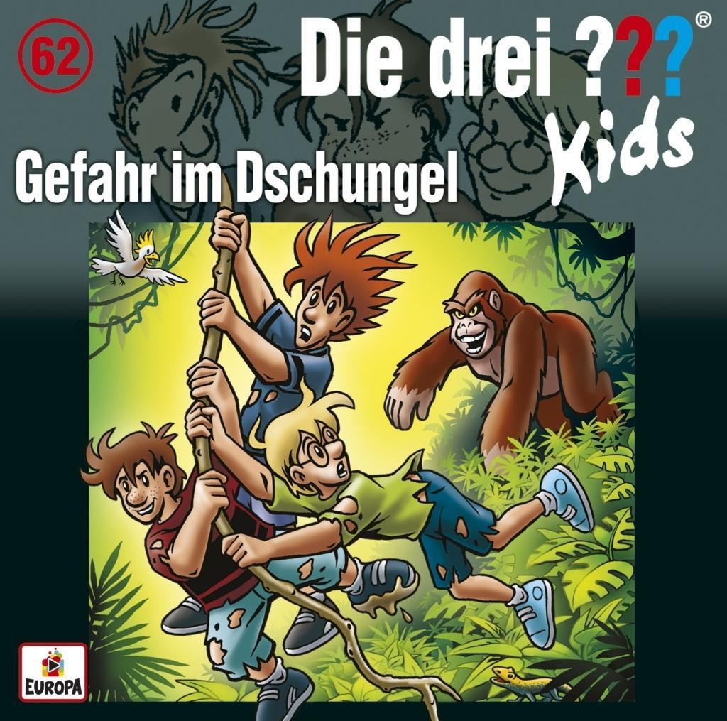 Cover: 9783803260444 | Die drei ??? Kids 62: Gefahr im Dschungel | Boris Pfeiffer | Audio-CD